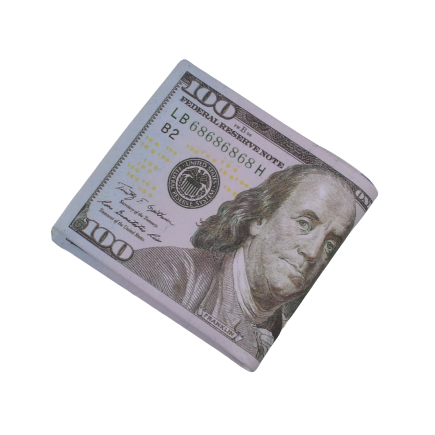 Short wallet, card holder, city style, print, (Physicals) 5