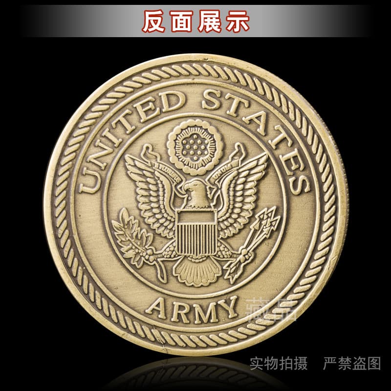 Badge, bronze coins, custom-made, USA, sniper shot 2