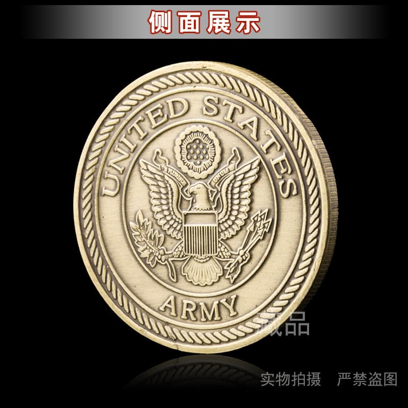 Badge, bronze coins, custom-made, USA, sniper shot 4