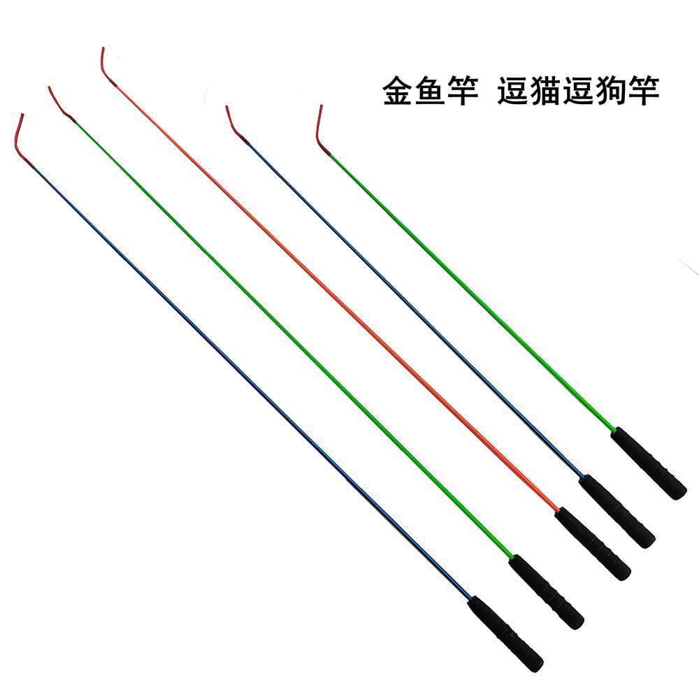Goldfishing rod Children's fishing rod Crab Shrimp rod Cat stick FRP Hand rod Park Small fish crab stall Fish rod 2