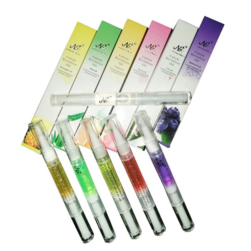 Foreign trade Nail Nutrition Pen N+Armor Plugs 15 flavors Anti -rotation Cursor Nursing Nail Edge Oil 5
