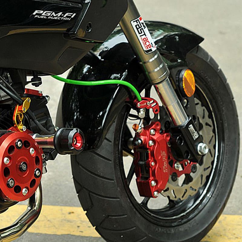 Motorcycle accessories Midtop wire clamping locomotive accessories CNC modified single -hole oil pipeline clamp 3