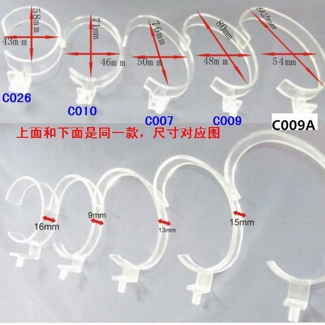 Transparent watch, big stand