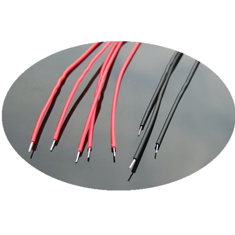 1*100mm national standard fine wire red black connection welding small wire fine wire technology building block parts 5