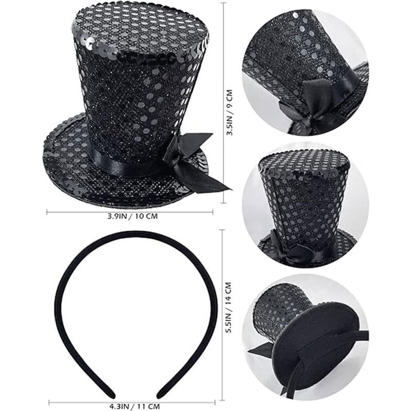 Hair accessory non-woven cloth, headband, hat for St. Valentine's Day, halloween, spider 4