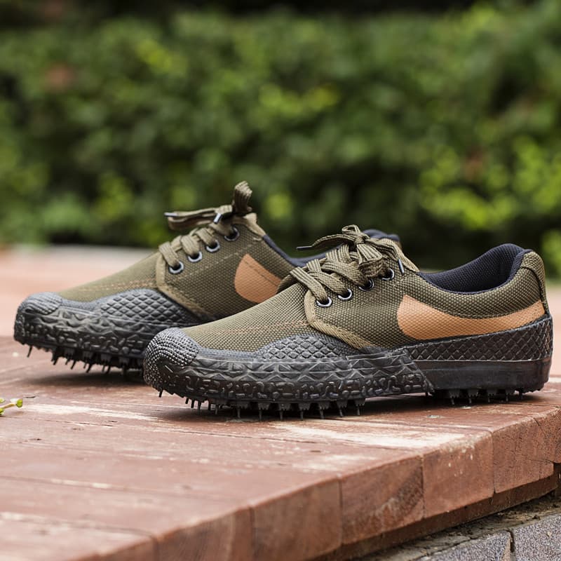 Outdoor labor insurance Liberation shoe and rubber shoe construction site migrant workers' site shoes dry living men and women wholesale laborers migrant shoes 4
