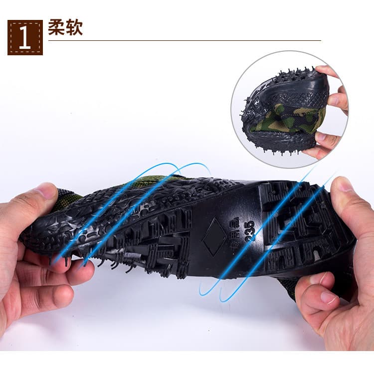 Outdoor Labor Insurance Liberation Shoes Site Migrant Shoes Rubber Shoes Student Army Training Shoes Yellow Sneakers Magpiece Gel Shoes Wholesale 4