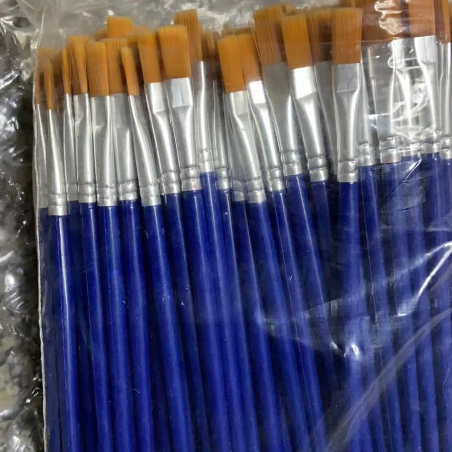 (Wholesale), plastic nylon painted brush made of plaster 3