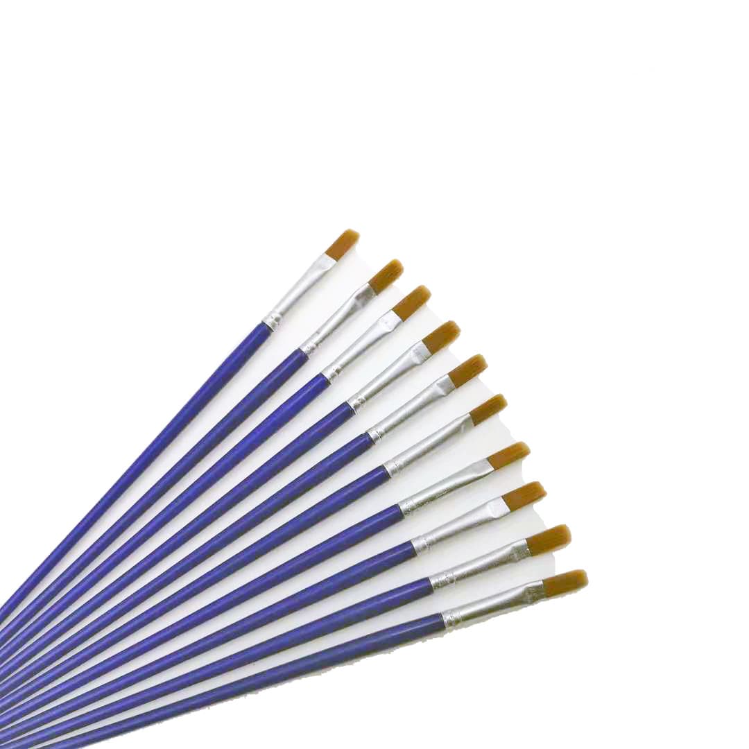 (Wholesale), plastic nylon painted brush made of plaster 4