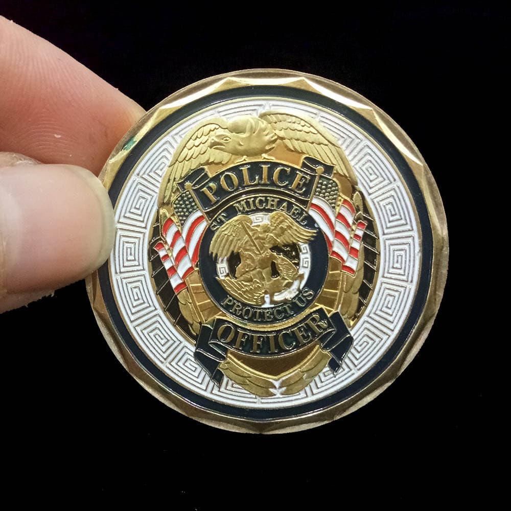 Explosion new American Police Commemorative Coin Metal Foreign Trade Commemorative Medal American Police Collection 5