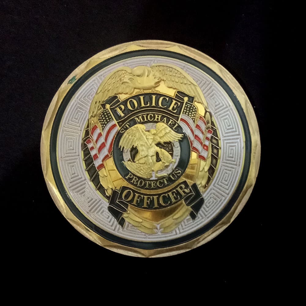 Explosion new American Police Commemorative Coin Metal Foreign Trade Commemorative Medal American Police Collection