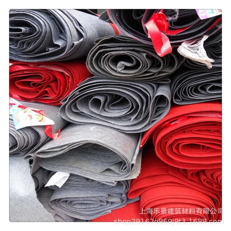 Exhibition channel withdrawal of disposable carpets, temporary reception room old carpets, dust-proof outdoor anti-sand carpets 1