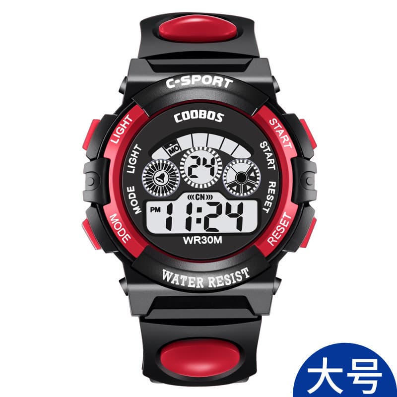 Children's universal waterproof electronic mechanical watch, for teenagers 2