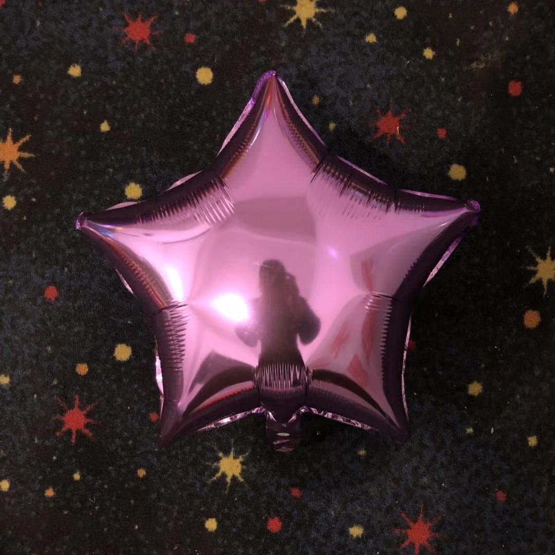 18 -inch pentagram monochrome aluminum film balloon birthday wedding festival party activity decorative supplies optical balloon 3