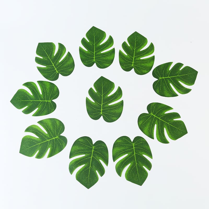 (Wholesale), realistic artificial leaves for home use, artificial plants for party 4