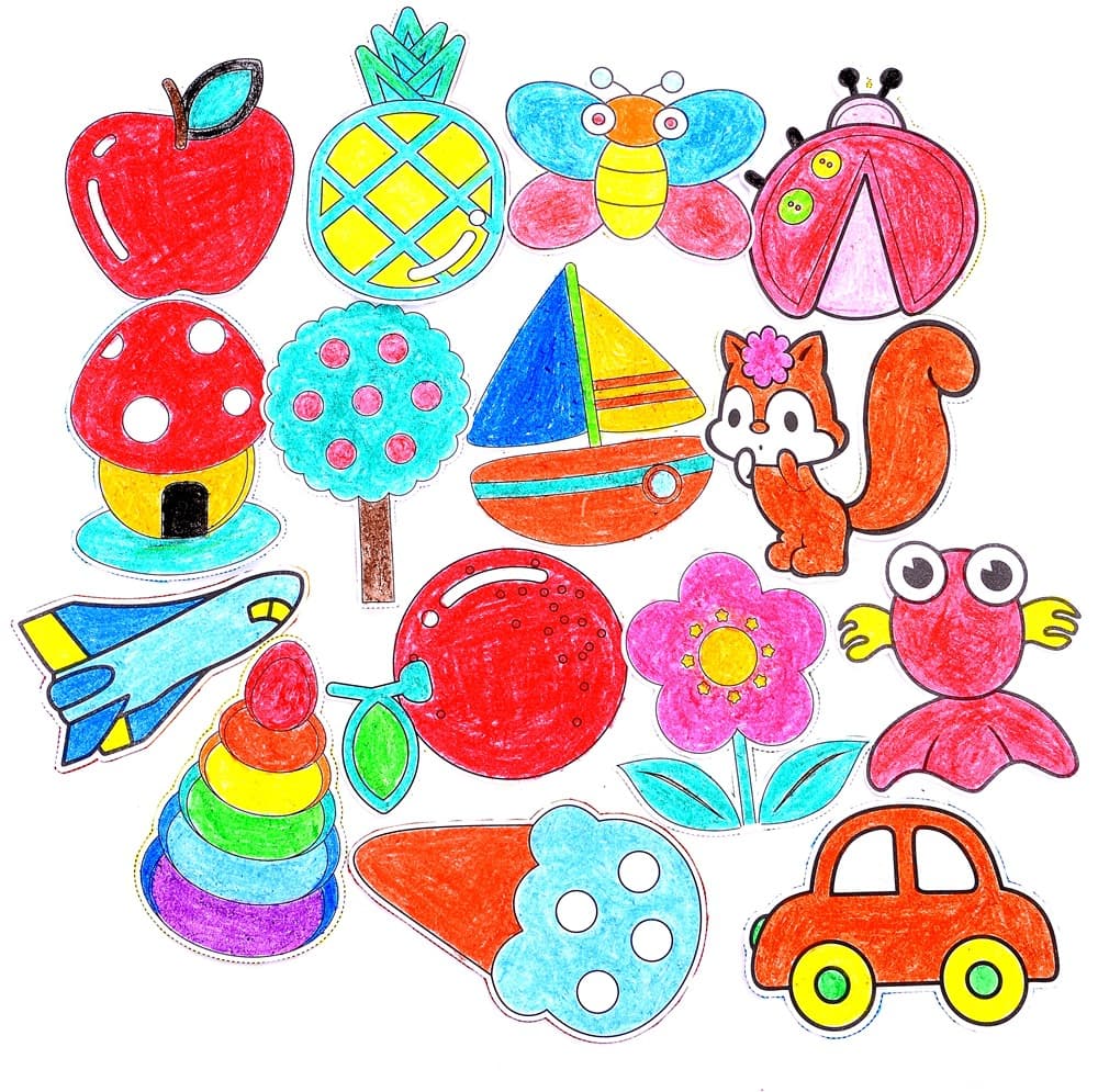 (Wholesale), origami for early age, toy for kindergarten, DIY, early education, 2345 years 2