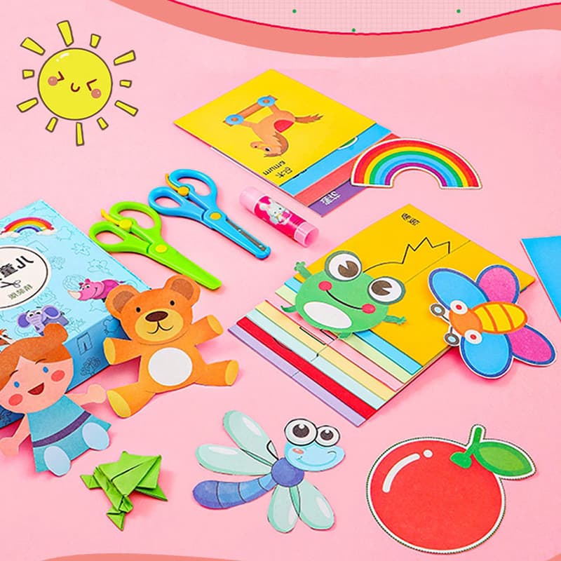(Wholesale), origami for early age, toy for kindergarten, DIY, early education, 2345 years 4