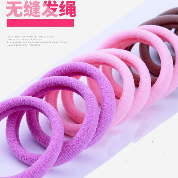 Children's cute hair accessory, elastic hair rope 5