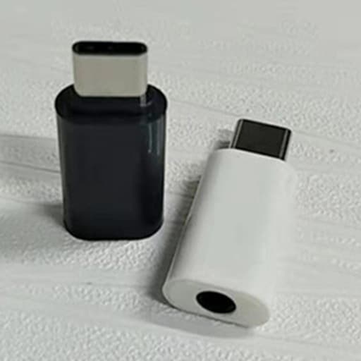 3.5mm to Typec headphones, audio, rotating the headphones, the headset converting header is suitable for Type-C3.1 audio head 3