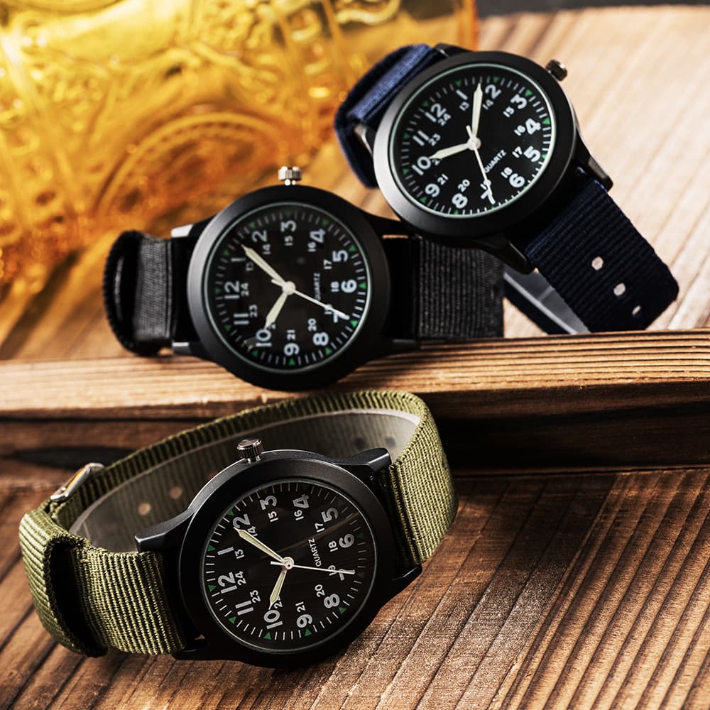 (Wholesale), nylon fashionable quartz watch 4