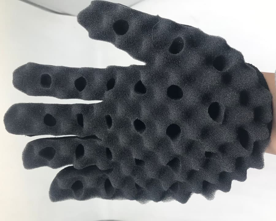 Bath sponge, curly sponge gloves 3