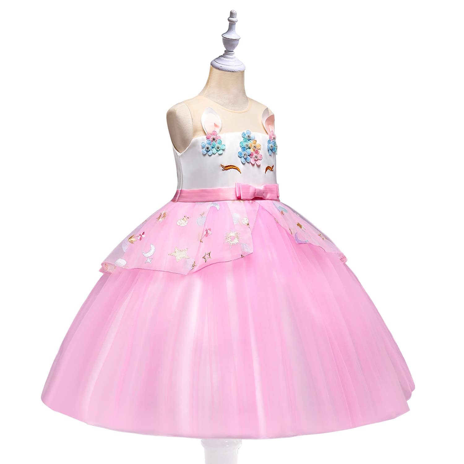 (Cross-border trading), children's summer evening dress, wedding dress, princess style, children's clothing 5