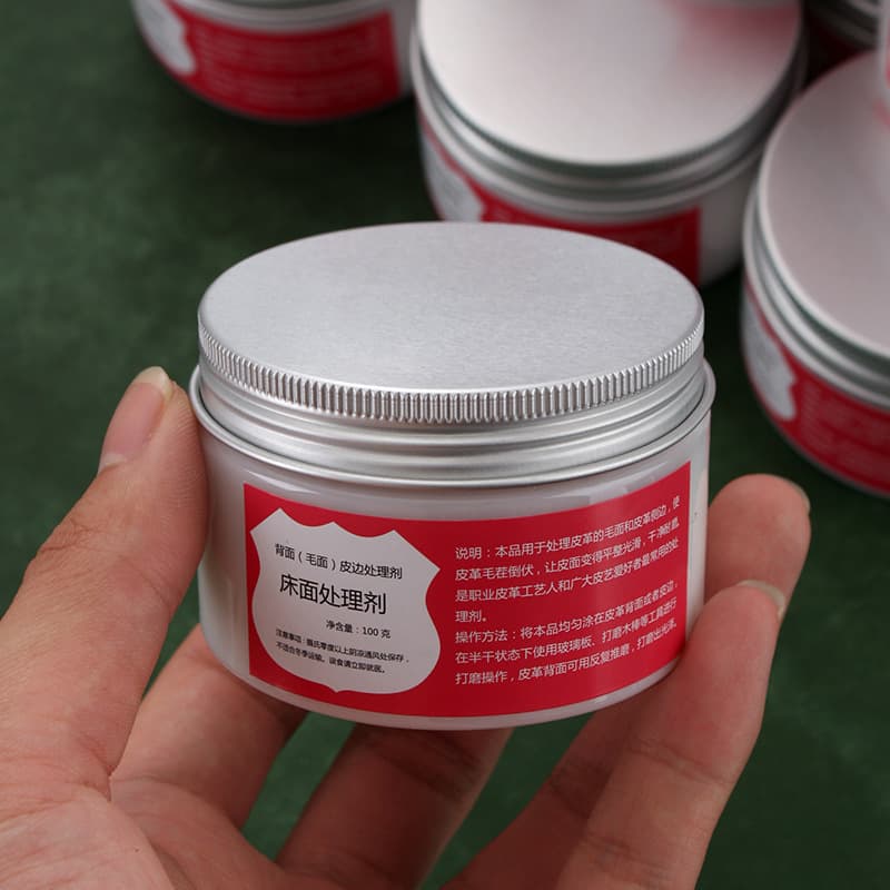 Bed treatment agent Wound Handmade DIY leather leather surface treatment of 100 grams of leather edges 2