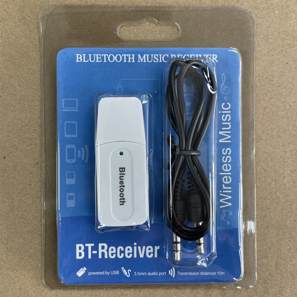 3.5mm Bluetooth adapter USB car Bluetooth speaker receiver 5.0 audio converter AUX Bluetooth 3