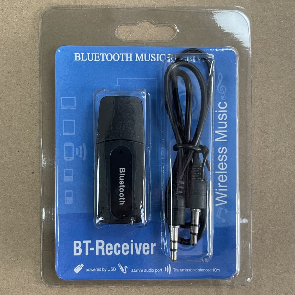 3.5mm Bluetooth adapter USB car Bluetooth speaker receiver 5.0 audio converter AUX Bluetooth 4