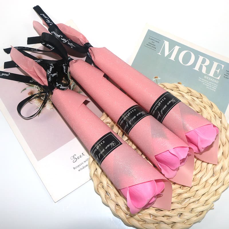 (Wholesale), soap for St. Valentine's Day contains rose, Birthday gift 2