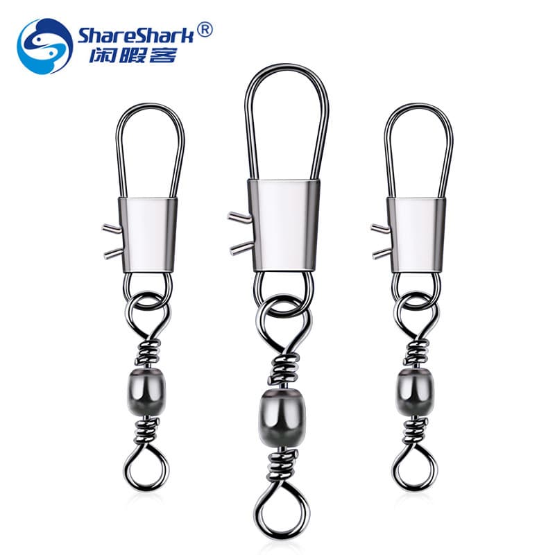 B-type connector bottle-shaped swivel + B-type pin 8 sub-ring fishing supplies fishing gear accessories eight-shaped ring wholesale