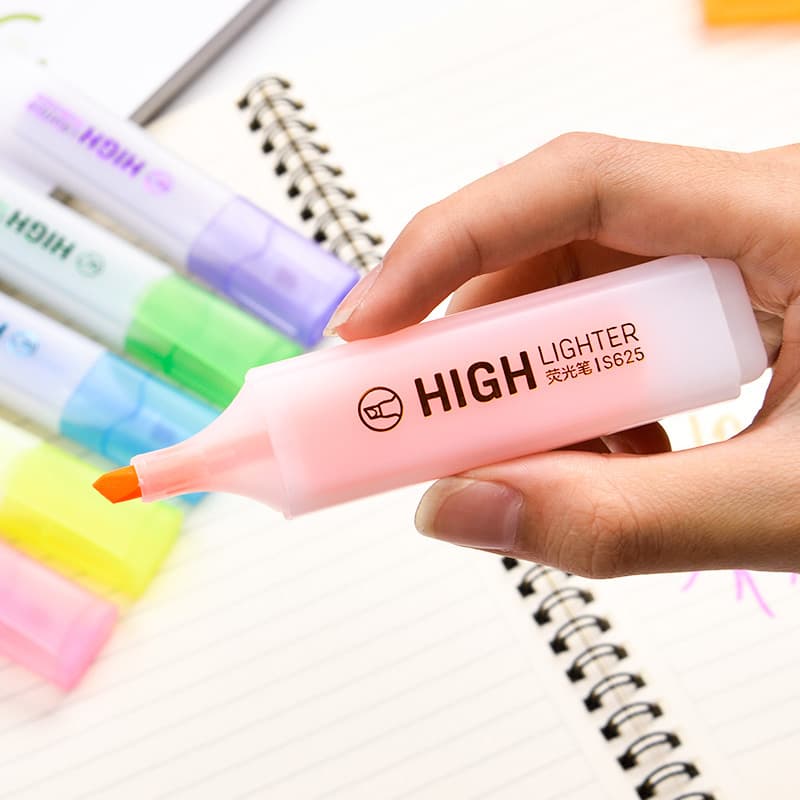6 Color Equipment Lighting Pen S628 Standard Candy Candy Color Key Line Graffiti Color Pen 4