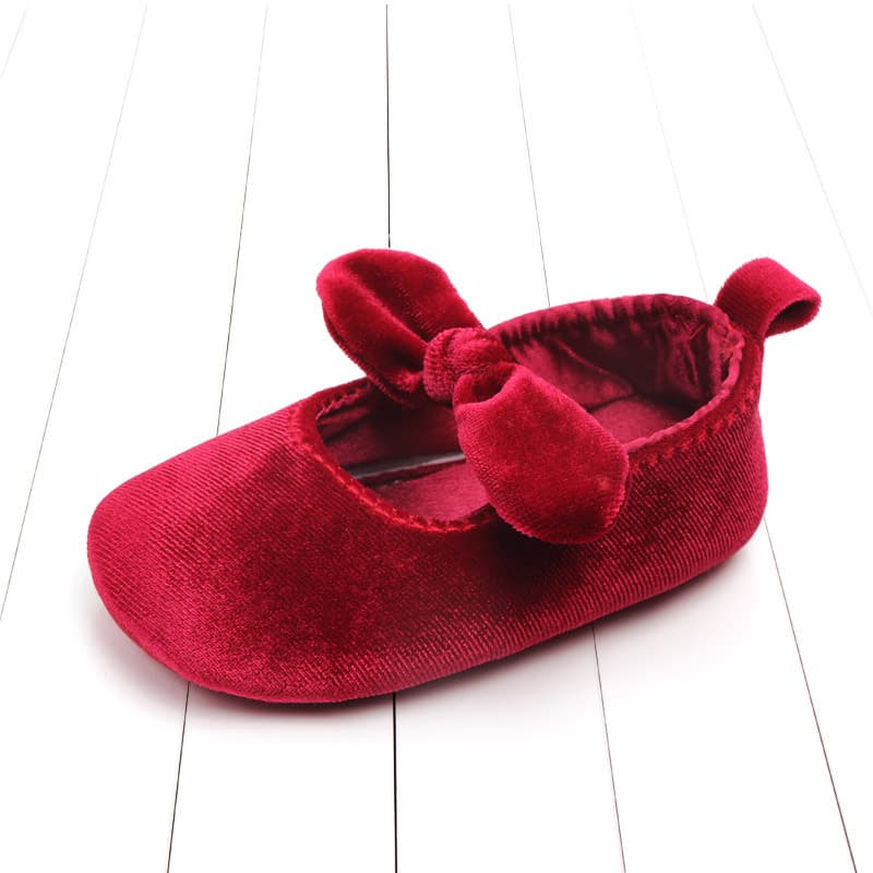 Spring and Autumn New Baby Head Flower Set Baby Shoes Soft Sole Step Step BabySHOES Baby Wholesale 2177 5