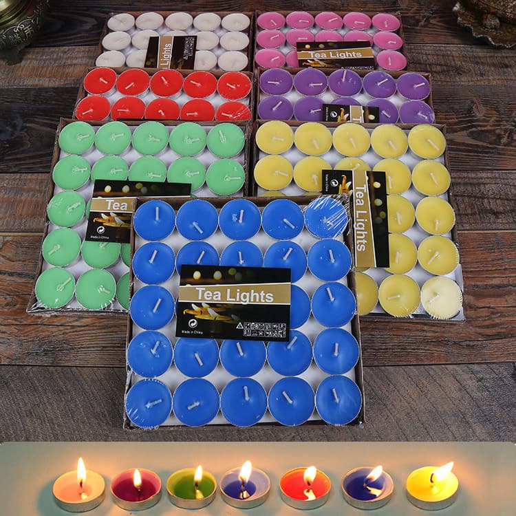 520 Valentine's Day Smoking Candle Candle Candy Candy Candy Tea Paraffects Net Red Birthday Confession Small Candle Candy Round 2 hours wholesale 2