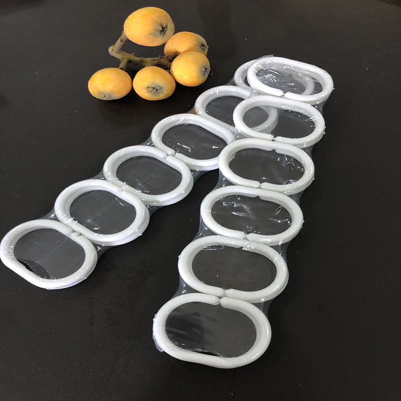 (Wholesale), plastic cloth, curtain, white accessories, direct factory sales, (Physicals) 2