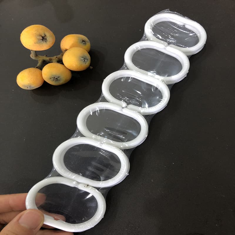 (Wholesale), plastic cloth, curtain, white accessories, direct factory sales, (Physicals) 3