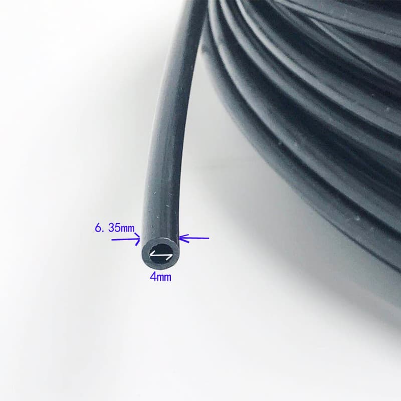 Black white spray, 4mm, 6.35mm 3