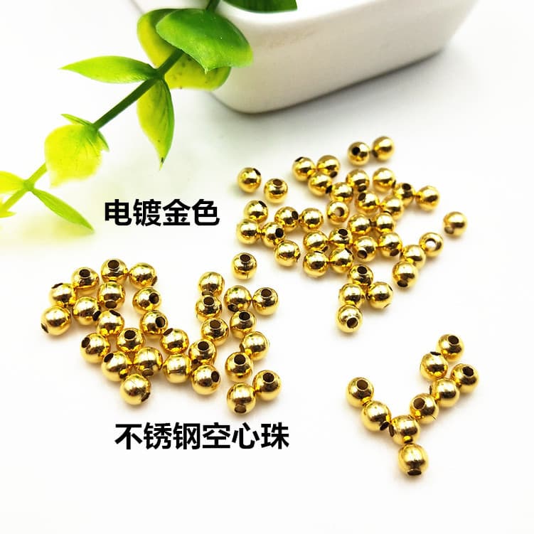 Accessory, golden accessories stainless steel, DIY, 2-5mm