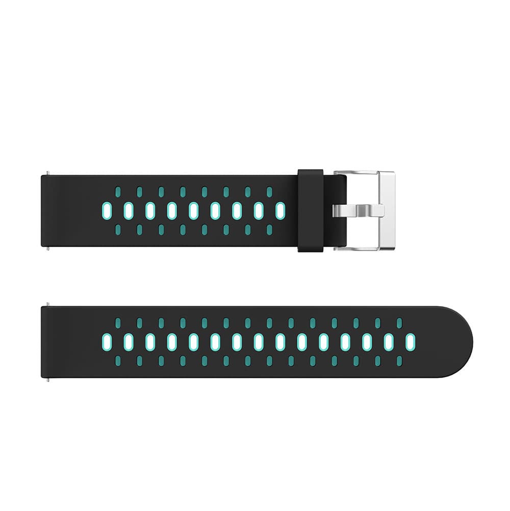 Applicable to Huami Youth Edition Amazfit BIP/Samsung 42mm Three Pole Double -color Silicone Tibetan Belt 5