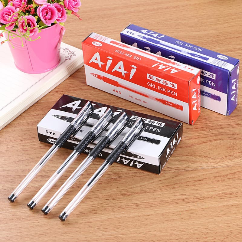 (Wholesale), bullet, rollerball pen for students, stationery, water-based pen, three colors, with your logo imprint 2