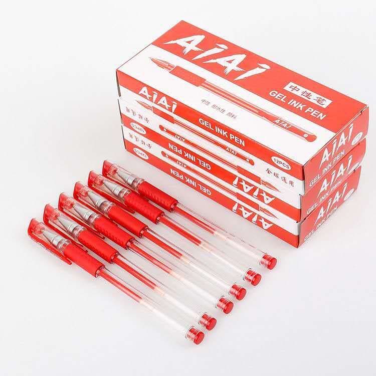 (Wholesale), bullet, rollerball pen for students, stationery, water-based pen, three colors, with your logo imprint 8