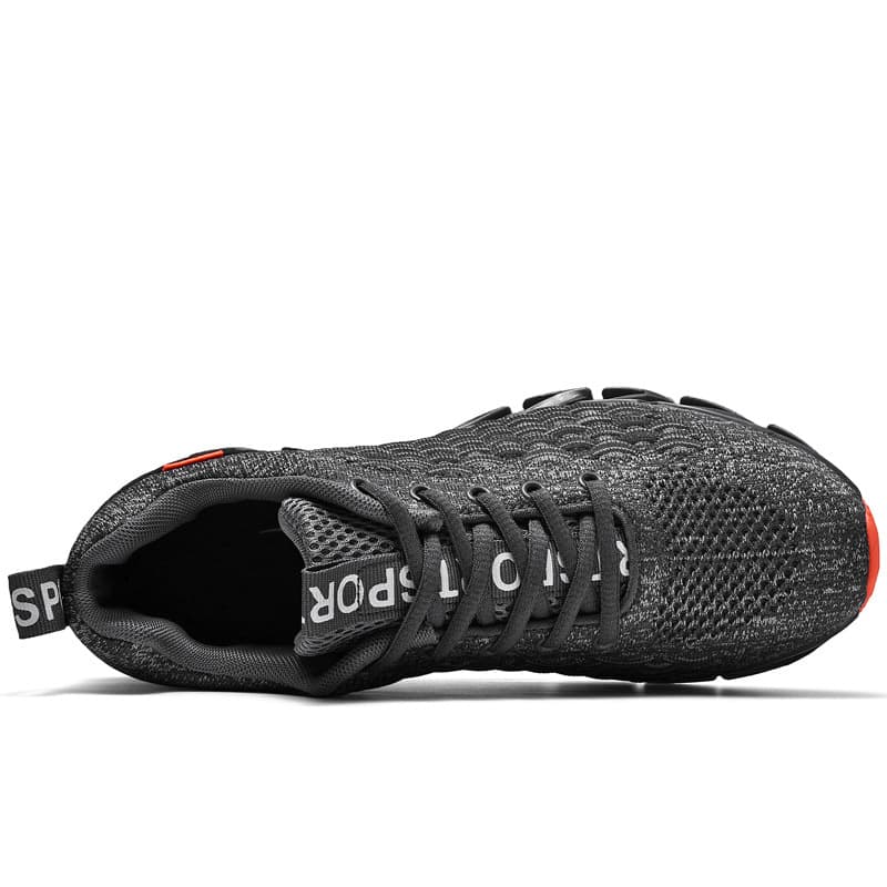 Cross-border large-size breathable men's shoes 2025 spring and autumn mesh popular men's trendy shoes casual sports running blade men's shoes 5