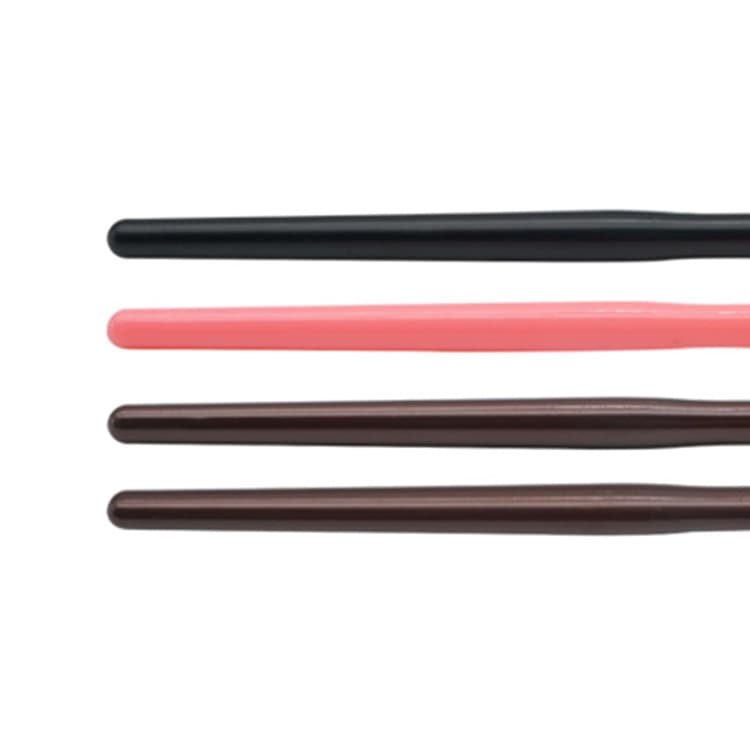 (Wholesale), plastic sponge eye shadow, handheld cosmetic brush 3