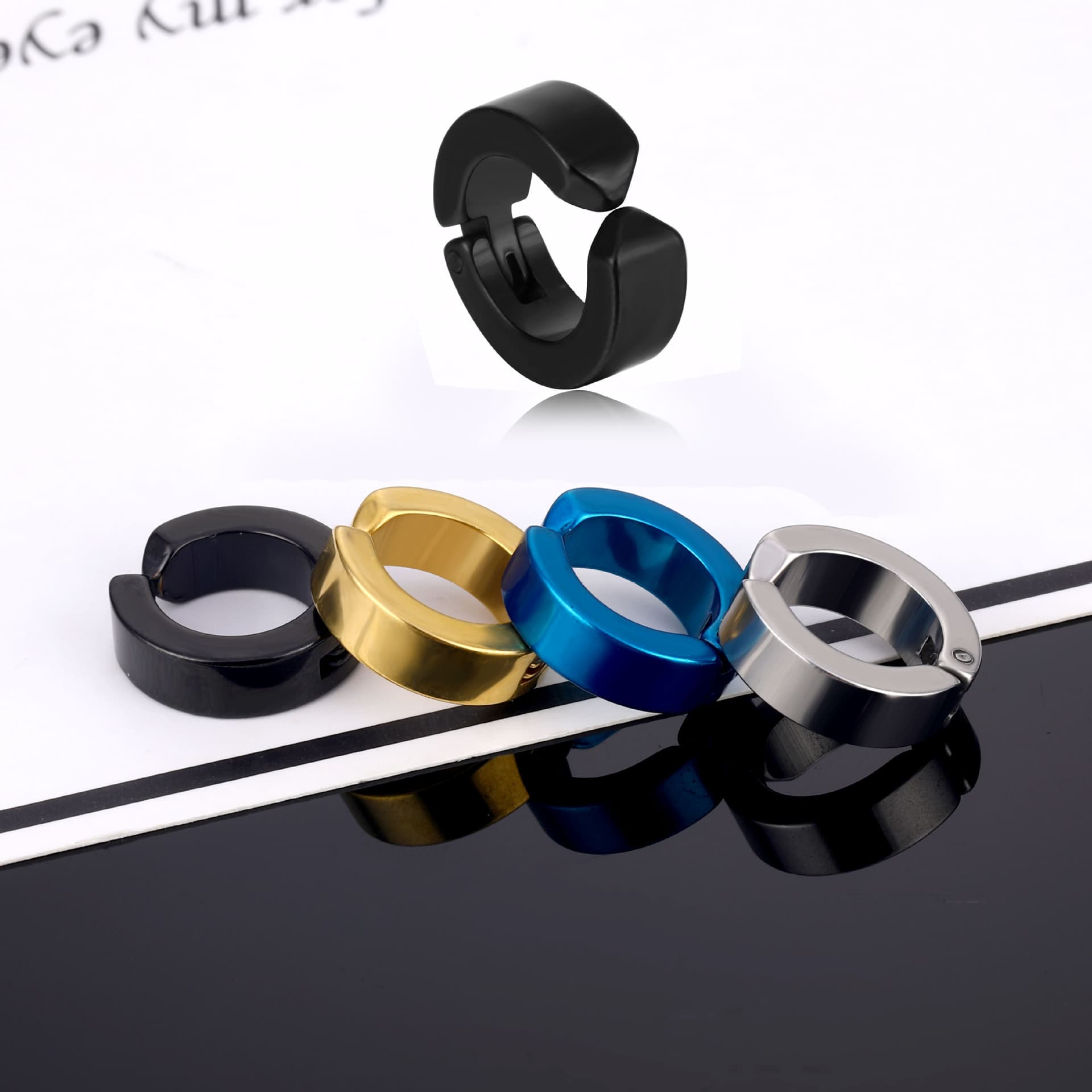 Ear clips, earrings for men and women, accessory, accessories, high-quality style, no pierced ears