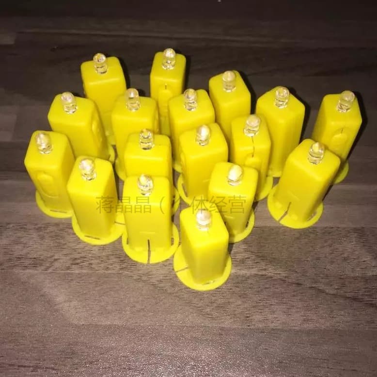 Flashlight, electronic colorful children's candle, DIY 4