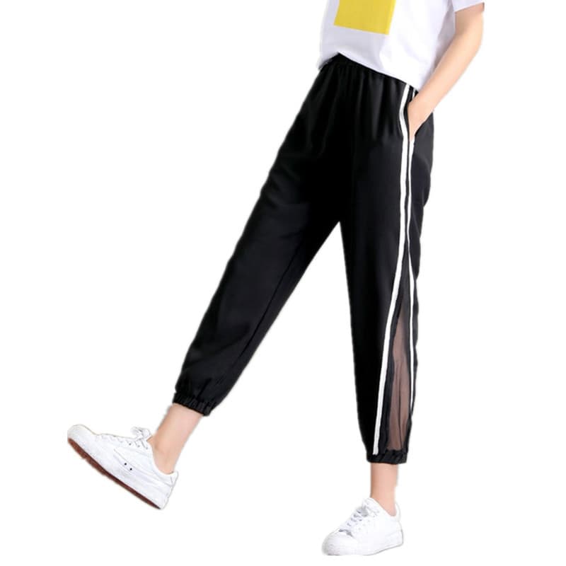 Summer thin trousers, floor lighting, autumn flashlight, oversize, loose fit 5
