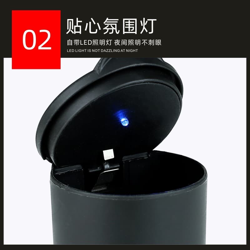 (Wholesale), ashtray with light 3