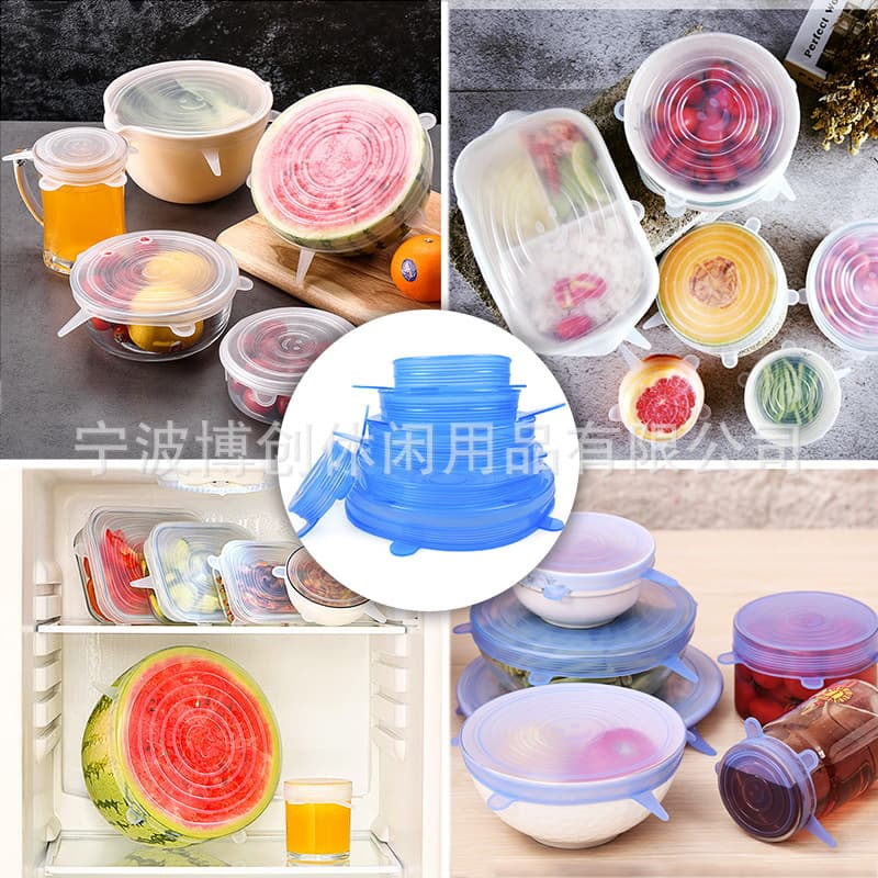 Square silicone set, 6 pieces, 7 pieces, 8 pieces, (Physicals) 3