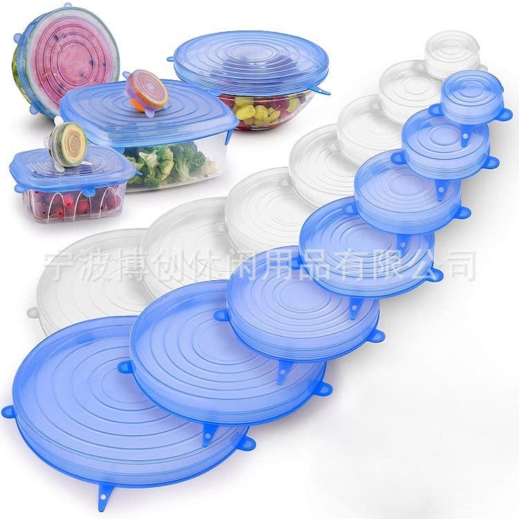 Square silicone set, 6 pieces, 7 pieces, 8 pieces, (Physicals) 4