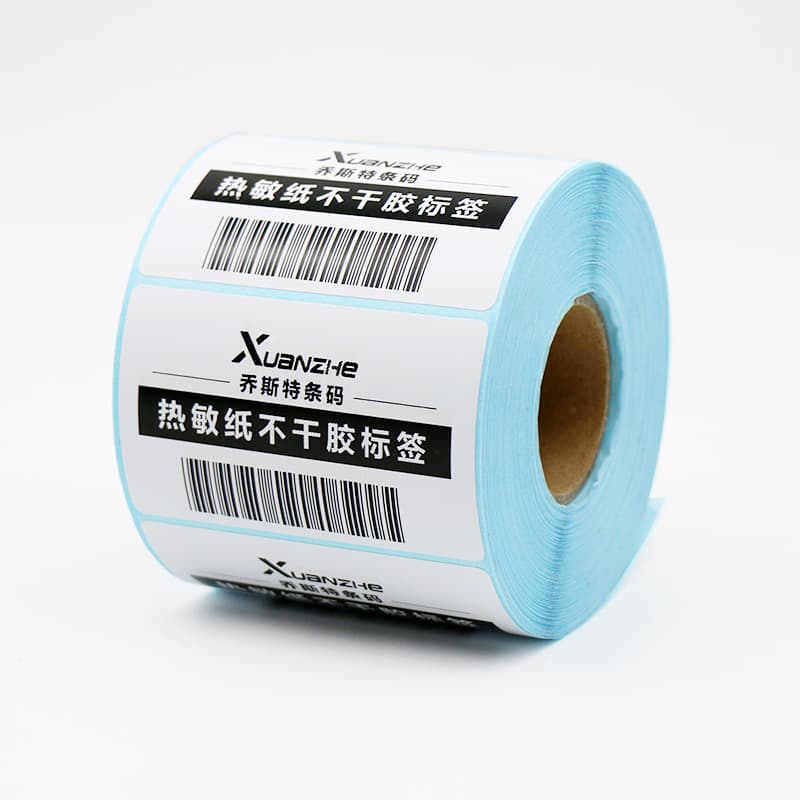 Thermal paper printer label machine coated paper self-adhesive label paper barcode logistics thermal three-proof thermal paper 2